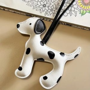 1Pc Cute Dalmatian Dog Charm Suitable for Backpacks Shoulder Bags and Various Bag Accessories Ideal Gift for Women