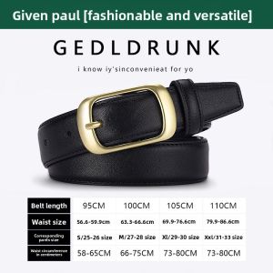 Slimming Fashionable Leather Belt with Buckle