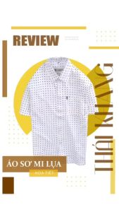 Áo sơ mi nam ngắn tay trung niên THÁI KHANG vải lụa co giãn mềm bề mặt mịn siêu form rộng classic ATK15