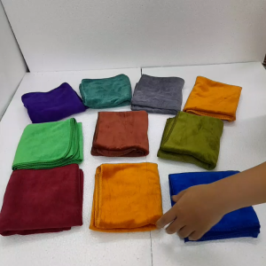 [4cái] Khăn tắm gội MÀU 35x75 không ra màu (phù hợp dùng Spa và Salon tóc) phòng yoga tập gym