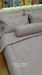 ✨NEW ARRIVAL 2000TC SOFT COTTON 7IN1 BEDSHEET COMFORTER✨  Bedsheet / Fitted Bedsheet / Patchwork Bedsheet