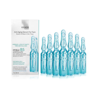 Eelhoe Hyaluronic Acid Anti Aging Serum Shrink Pores Anti-Wrinkle Increase Brightness Whitening Face Care Anti Aging Essence Skin Care Serum Moisturizing Hydrating Shrink Pores Facial Anti-sagging  Deep Moisturing Brighten Skin Tone B5 Ampoule Essence