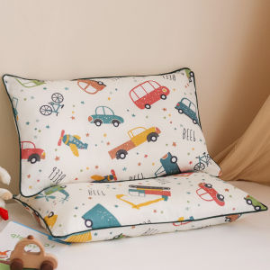 Cute Cartoon Pattern 100% Cotton Childrens Pillowcase Single