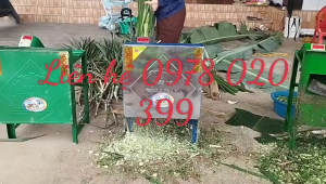 Máy xay nghiền cỏ voi cây ngô chạy điện 200v