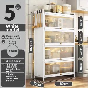 Dust-proof Enclosed Storage Cabinet Dining