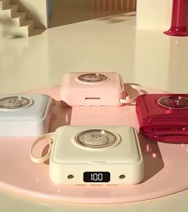 Sạc dự phòng 20000mah sạc nhanh pin dung lượng lớn có dây sạc cho nhiều điện thoại - Gutek YM817