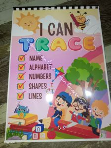My First Tracing Workbook: Alphabet Letters Numbers and Shapes