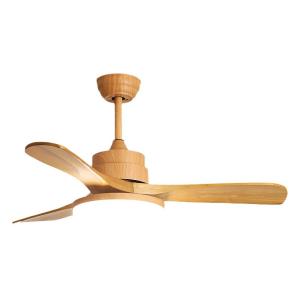 XISHANGJIAXI | Nordic Style Wooden Ceiling Fan Light 52 Inch