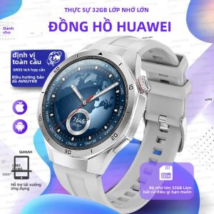 Đồng Hồ Thông Minh Cao Cấp GT5 Pro 2025 Dành Cho Nam Bộ Nhớ 32G GPS Gọi Video NFC Theo Dõi Sức Khỏe Thể Thao Màn Hình AMOLED