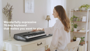 YAMAHA PSR-EW320 76 Keys Portable Keyboard for kid and beginner - Package B ( psrew320 / psrew 320 )