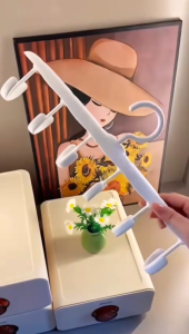 OS.J109 Gantungan 12 Hook Gantungan Dasi Topi Tas Ikat Pinggang Pakaian Dalam