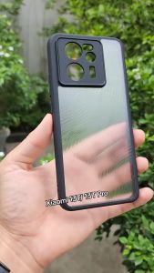 Ốp lưng Xiaomi 13T/ 13T Pro Xiaomi 14T/ 14T Pro Redmi K60 Ultra Redmi K70 Ultra/ K70/ K70 Pro Viền Dẻo TPU Đen Lưng Cứng Mờ Chống Bám Vân Tay Chống Sốc Bảo vệ camera.