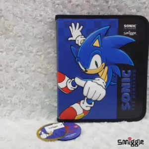 Tempat Pensil Sonic / Stationary Sonic / Midi Zip Kit Stationary Gift Set Sonic / Pencil Case Set Sonic The Hedgehog