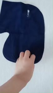 U-Shape Inflatable Travel Neckpillow Foldable Small Portable Pillow Support Bantal Travel Travel Essential Accessories