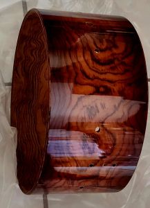 MK Snare Drum Shells PURE EXOTIC BUBINGA WOOD Made In Taiwan