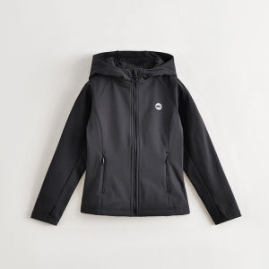 High Elasticity Lulu Style Girls Sports Jacket Childrens Outerwear Autumn New Arrival Zipper Closure Long Sleeve Slim Fit