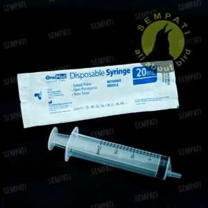SEMPATI Suntikan Spet Pemberi Makanan dan Minum Pada Lolohan Anakan Piyik Bayi Burung 20 ML ASPLKTR