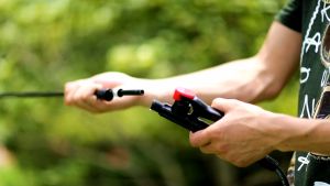 สวิตซ์ ปรับวอลุ่ม ปรับความแรง ตัวปรับแรงดัน ตัวปรับความแรง เครื่องพ่นยาแบตเตอรี่ 12V สวิตซ์ สำหรับถังพ่นยาแบตเตอรี่