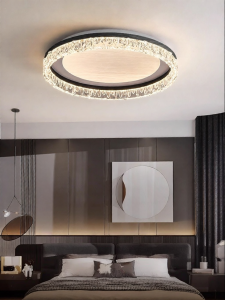 AODN | Minimalist High-End Frosted Crackle Glass Ceiling Light