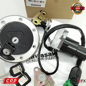 KUNCI KONTAK SET KAWASAKI NINJA RR OLD NINJA KRR ZX 150 NINJA KRR 150 ORIGINAL ASLI KONCI GEMBOK