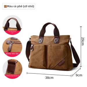 MOYYI | Túi Đeo Chéo Nam Cổ Điển Dành Cho Casual và Công Sở