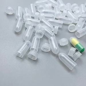 100Pcs/lot Portable Flip Lid Transparent Micro Sample Storage Box Mini Reagent Specimen Organizer Container