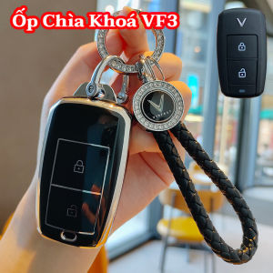 Vỏ chìa khóa vinfast vf3  Bao Chìa Khóa ô tô VF3 Ốp khoá Bao chìa khóa VINFAST