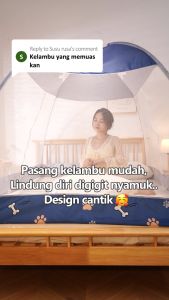 YANYANGTIAN Dual-Zipper Adjustable Foldable Mosquito Net for Single/Queen/King