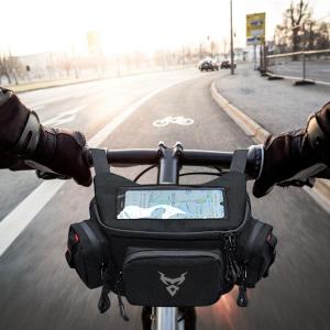 Front Motorcycle Bag Touch Screen Waterproof Cycling Navigation Handlebar Storage Waist Bag For Vespa 150 TMAX 530 560 GTS250