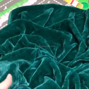 Vải nhung the tơ tằm cao cấp may áo dài siêu mềm mượt và nhẹ số 34