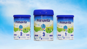 Sữa Bột Primavita Premium số 3 chứa Canxi sinh học tăng chiều cao vượt trội phát triển toàn diện cho bé từ 12 - 36 tháng tuổi lon 800g