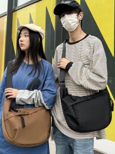 JENL Nylon Crossbody Crescent Shoulder Hobo Bags for Men Women Trendy Durable Sling Bag Casual Travel Hiking Camping Bag