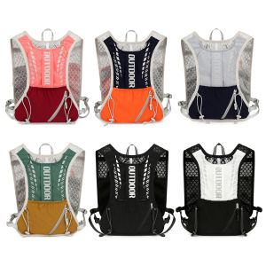Breathable Water Bladder Cycling Vest Hydration Pack Lightweight for Trail Running and Outdoor Activities