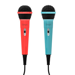 Universal Gaming Karaoke Microphone PG-SW089Dual Mic Support for Switch/P5/P4/Xbox/PC Plug & PlayClear Sound Quality