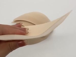 Latex Breathable Bra Pads Inserts Bras Cup Replacement Removable Breast Enhancers Women Bikini Swimsuit Sport Tops (Basic Drip Shape) SML