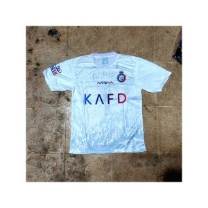 COD/ atasan baju sepakbola alnasr putih ronaldo/ baju atasan sepakbola pria dewasa