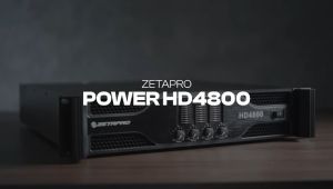 POWER AMPLIFIER  ZETAPRO HD 4800 HD4800 HD-4800 ORIGINAL ZETAPRO AUDIO