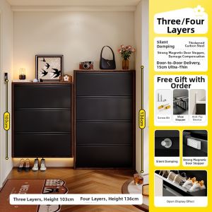MEISD | Slim Narrow Entrance Hallway Storage Wall-mounted Shoe Cabinet 2026
