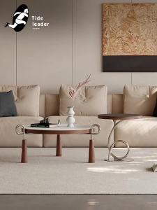 Tide leader | Italian Minimalist Circular Living Room Coffee Table Set