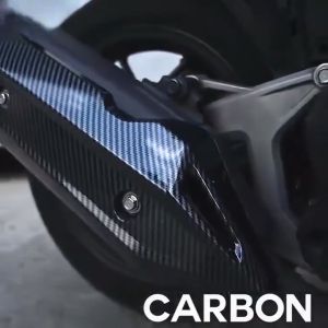 BunMo HONDA CLICK V3 & V2 GAME CHANGER MUFFLER COVER