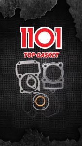1101 10Pcs Motorcycle Top Gasket For SNIPER135/BC175/TMX155/XRM110/CT100/GY6-125/GY6-150/MIO110/CLICK125/150/RS100