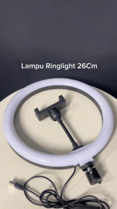 RINGLIGHT FILL LIGHT LED 26 CM HX-260 LAMPU SELFI 10INCI