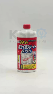 น้ำยาล้างถังเครื่องซักผ้าแบบน้ำ Sukkiri สุคคิริ ขนาด 550ml ใช้ได้ทั้งฝาหน้าและฝาบน นำเข้าจากญี่ปุ่น น้ำยาทำความสะอาด