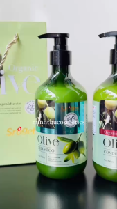 Bộ Dầu Gội Xả Tinh Chất Olive Sroget 588ml Thái Lan | Tăng Dưỡng Chất Ngăn Gàu Giảm Rụng