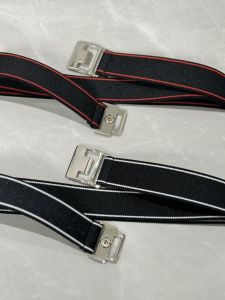 Simple Glossy Elastic Waistband Adjustable Length Invisible Easiest for Match Elastic Decorative Belt Denim Waist Tightening Wear Belt