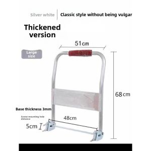 Foldable Handle Handcart Accessories Active Handle Thick Steel Tube