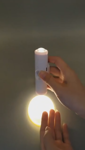 Magnetic RGB Color Changing Night Light Smart Motion Sensor Rechargeable Wall Lamp for Garden Hallway Stairs Nursery Room