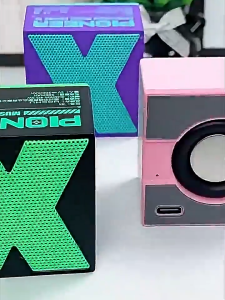 X1 Mini Portable Bluetooth 5.0 Speaker with 360° Surround Sound Hands-Free Call and 2.5 Hours Play Time - New