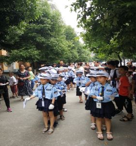 Little Traffic Police Performance Costume Police Mini Set Halloween Dress up Costume Toddler Role Play Boys and Girls Business Suit