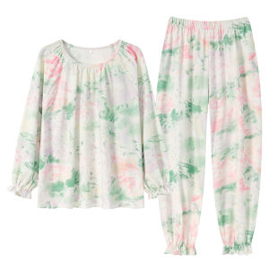 Bộ đồ ngủ MiiOW cho nữ làm bằng cotton thoải mái thoáng khí có đệm ngực